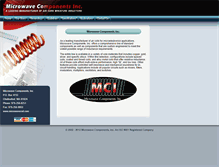 Tablet Screenshot of microwavecoil.com